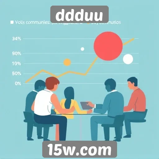 Análise do crescimento da comunidade no site ddduu